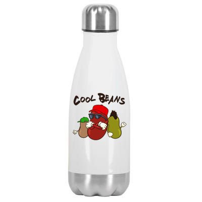 Funny Cool Beans Stainless Steel Insulated Water Bottle