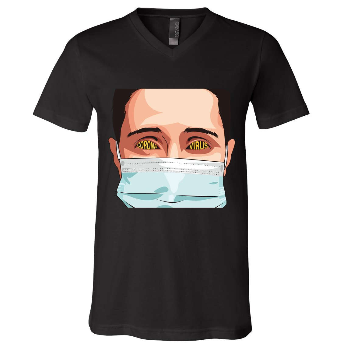 Funny Coronavirus V-Neck T-Shirt