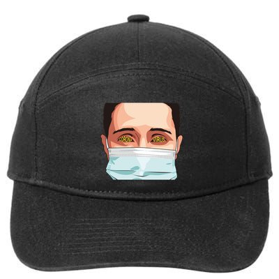 Funny Coronavirus 7-Panel Snapback Hat