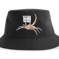 Funny Creepy Free Mask Alien Face Hugger Sustainable Bucket Hat