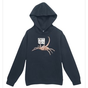 Funny Creepy Free Mask Alien Face Hugger Urban Pullover Hoodie