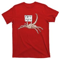 Funny Creepy Free Mask Alien Face Hugger T-Shirt