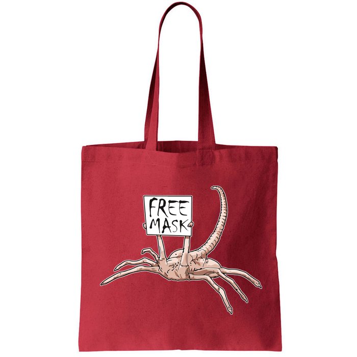 Funny Creepy Free Mask Alien Face Hugger Bag