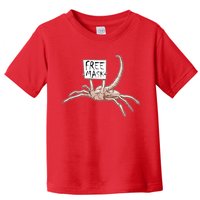 Funny Creepy Free Mask Alien Face Hugger Toddler T-Shirt