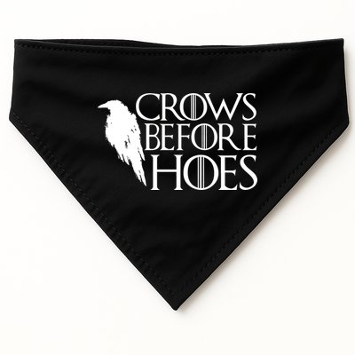 Funny Crows Before Hoes USA-Made Doggie Bandana