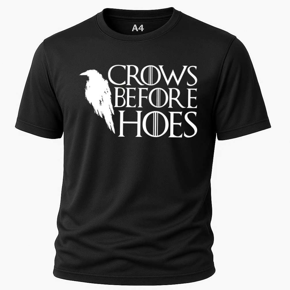 Funny Crows Before Hoes Performance Shirt