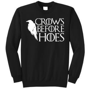 Funny Crows Before Hoes Sweatshirt