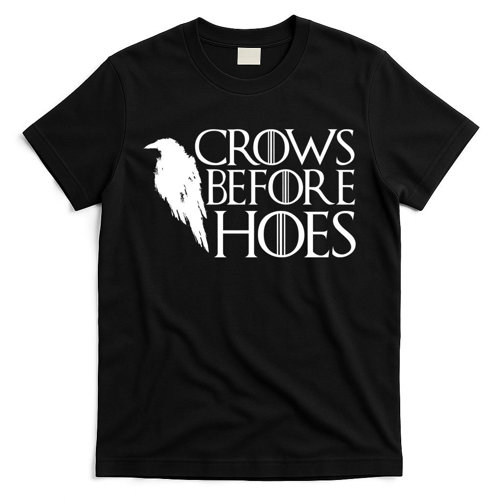 Funny Crows Before Hoes T-Shirt