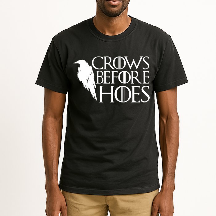 Funny Crows Before Hoes Tall T-Shirt