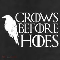 Funny Crows Before Hoes 11oz C Handle Ceramic Mug