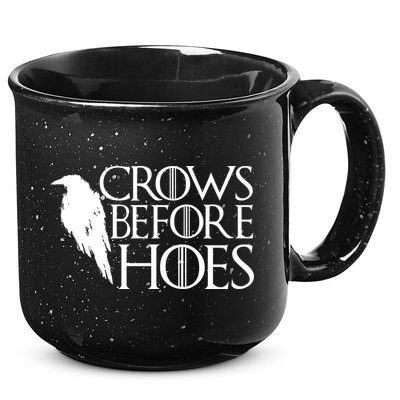 Funny Crows Before Hoes 15oz Campfire Ceramic Mug