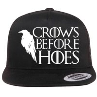 Funny Crows Before Hoes Flatbill Hat