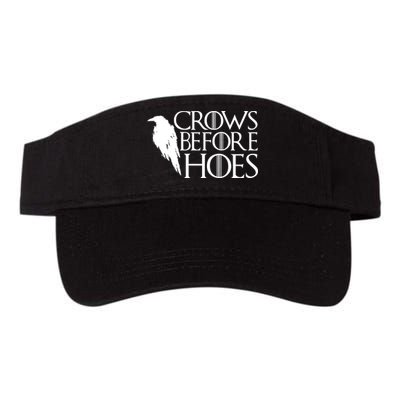 Funny Crows Before Hoes Visor