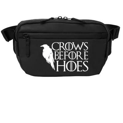 Funny Crows Before Hoes Crossbody Pack