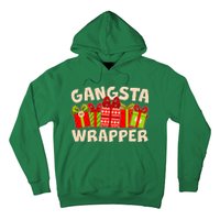 Funny Cute Christmas Gangsta Wrapper Hoodie