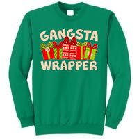 Funny Cute Christmas Gangsta Wrapper Sweatshirt