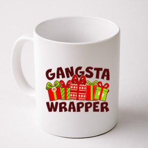 Funny Cute Christmas Gangsta Wrapper Coffee Mug