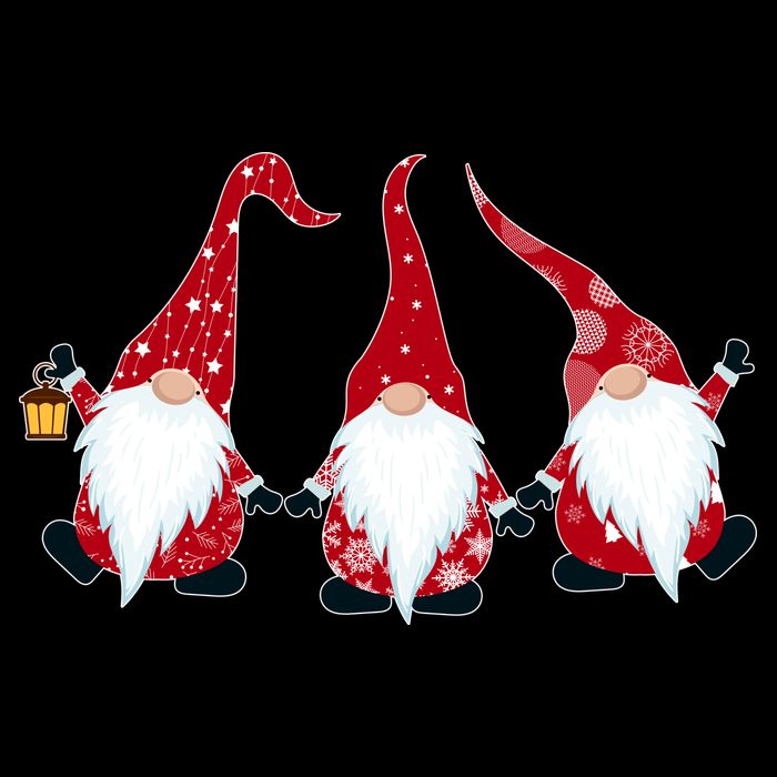 Funny Cute Christmas Gnomes Bucket Hat