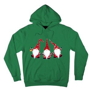 Funny Cute Christmas Gnomes Hoodie