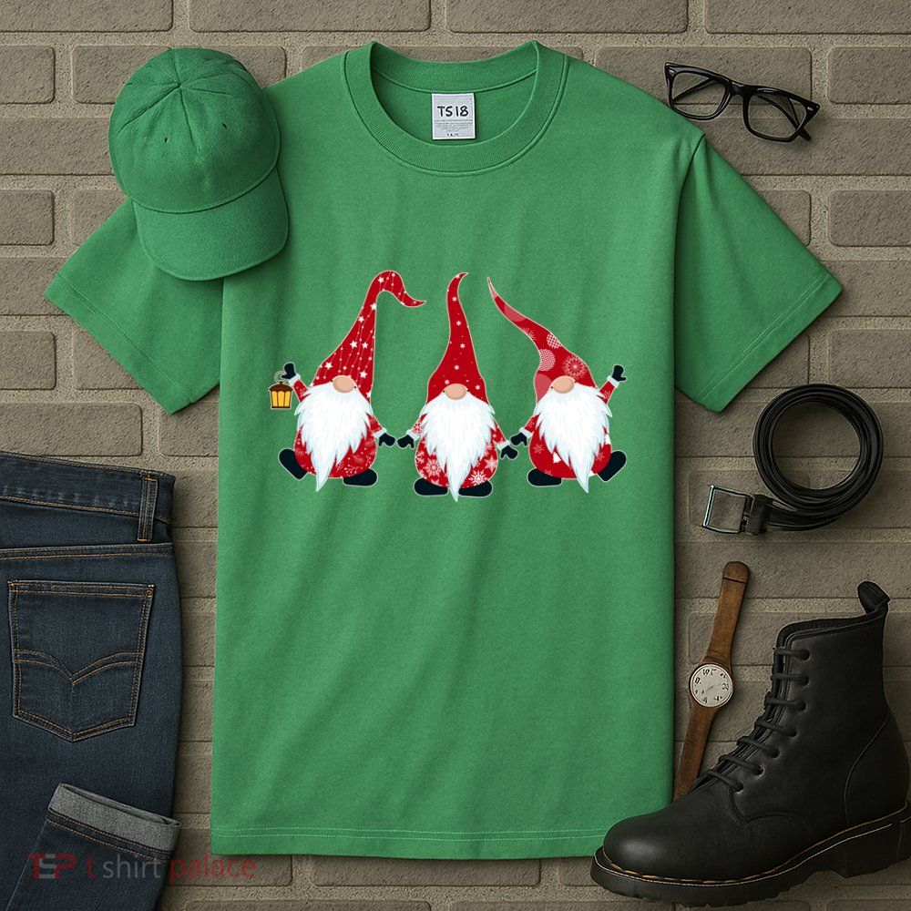 Funny Cute Christmas Gnomes Tall T-Shirt