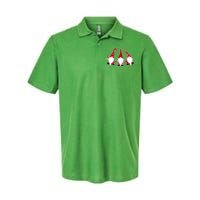 Funny Cute Christmas Gnomes Softstyle Adult Sport Polo