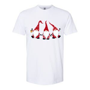 Funny Cute Christmas Gnomes Softstyle CVC T-Shirt