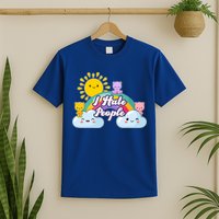 Funny Cute I Hate People  T-Shirt