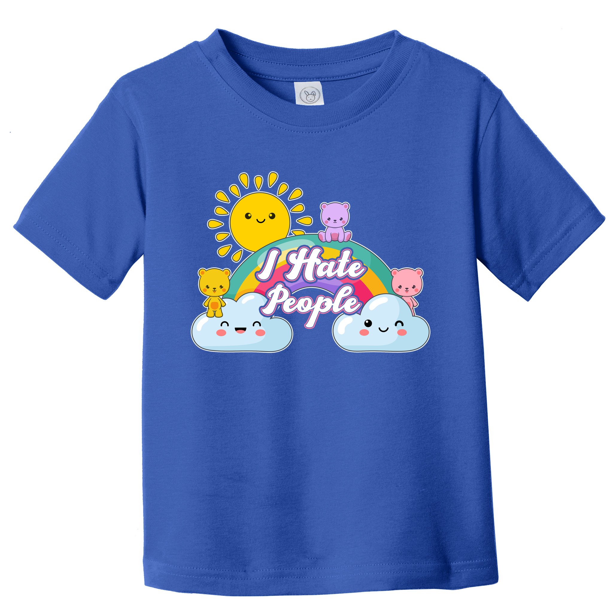 Funny Cute I Hate People  Toddler T-Shirt