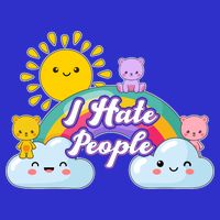 Funny Cute I Hate People  Toddler T-Shirt