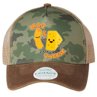 Funny Cute Mac & Cheese Legacy Tie Dye Trucker Hat