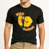 Funny Cute Mac & Cheese Cooling Performance Crew T-Shirt