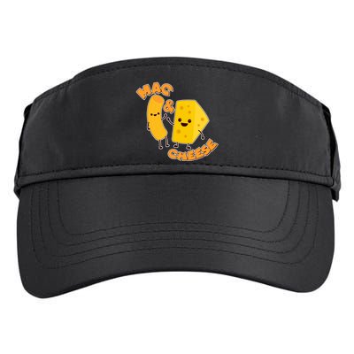Funny Cute Mac & Cheese Adult Drive Performance Visor