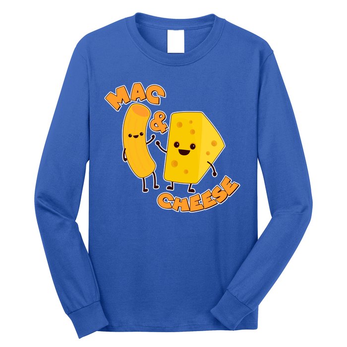 Funny Cute Mac & Cheese Long Sleeve Shirt