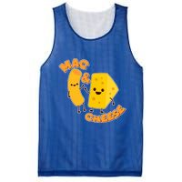 Funny Cute Mac & Cheese Mesh Reversible Basketball Jersey Tank