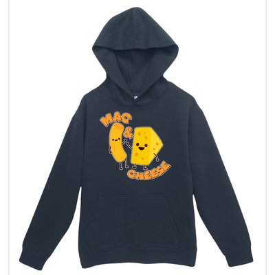 Funny Cute Mac & Cheese Urban Pullover Hoodie