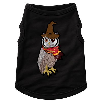 Funny Cute Owl Halloween Doggie Tank