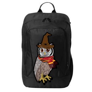 Funny Cute Owl Halloween City Backpack