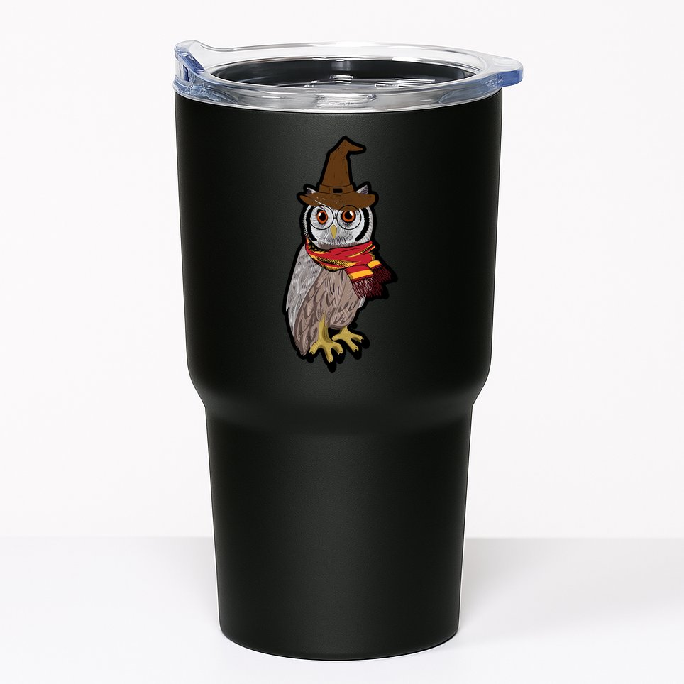 Funny Cute Owl Halloween Tumbler