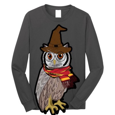 Funny Cute Owl Halloween Long Sleeve Shirt