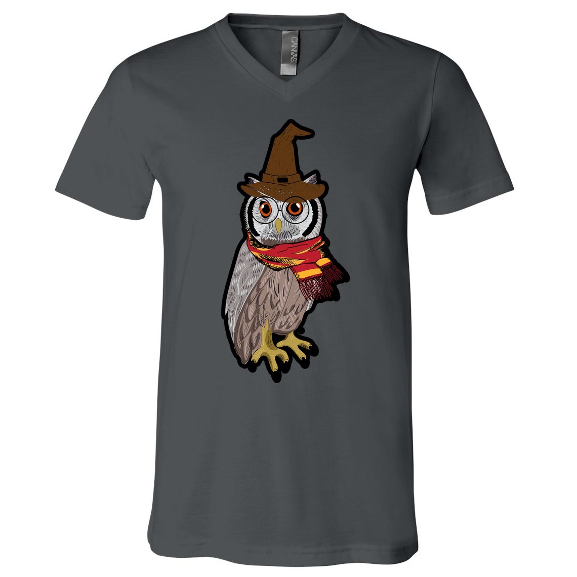 Funny Cute Owl Halloween V-Neck T-Shirt