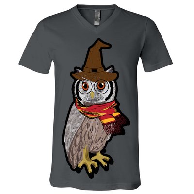 Funny Cute Owl Halloween V-Neck T-Shirt