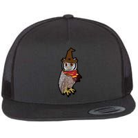 Funny Cute Owl Halloween Flatbill Hat