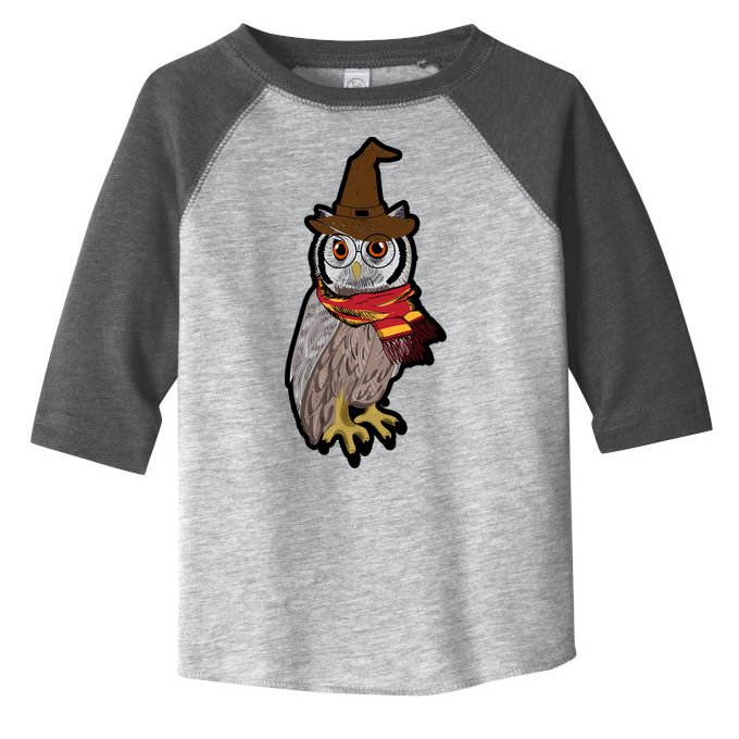 Funny Cute Owl Halloween Toddler Fine Jersey T-Shirt