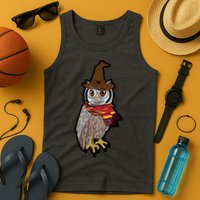Funny Cute Owl Halloween Tank Top