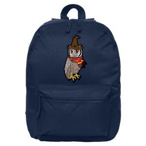 Funny Cute Owl Halloween 16 in Basic Backpack