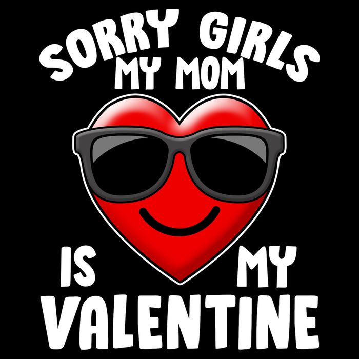 Funny Cute Sorry Girls My Mom is My Valentine Visor
