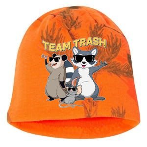 Funny Cute Team Trash Animals Kati - Camo Knit Beanie