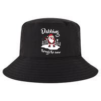 Funny Dabbing Around The Christmas Tree Santa Cool Comfort Performance Bucket Hat