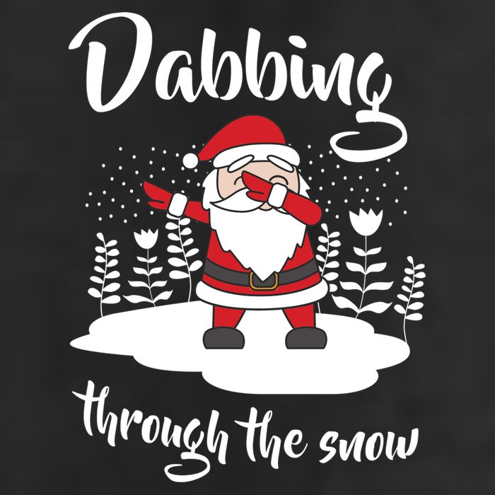 Funny Dabbing Around The Christmas Tree Santa Cool Comfort Performance Bucket Hat