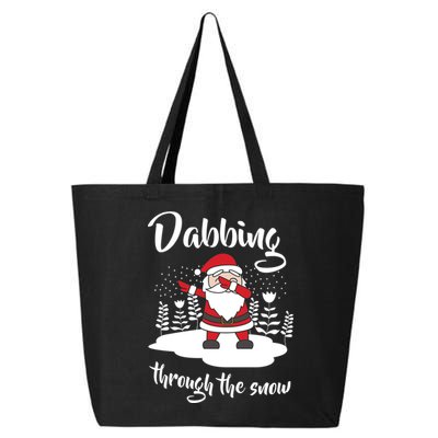 Funny Dabbing Around The Christmas Tree Santa 25L Jumbo Tote